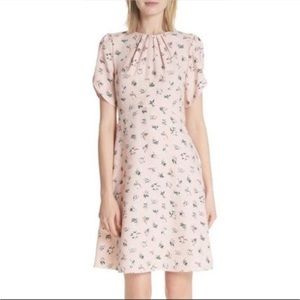 Kate Spade Flora Tulip Sleeve Dress in Pink, Size 4
